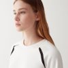 Stretch sweatshirt with mesh inserts - Image 3