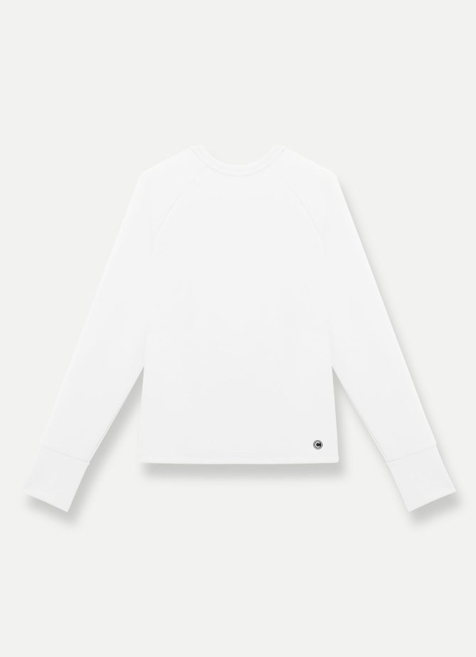 Stretch sweatshirt with mesh inserts - Image 5