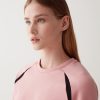 Stretch sweatshirt with mesh inserts - Image 3