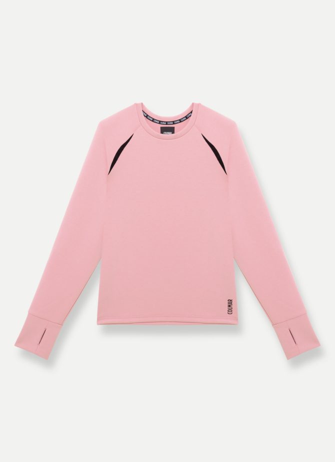 Stretch sweatshirt with mesh inserts - Image 4