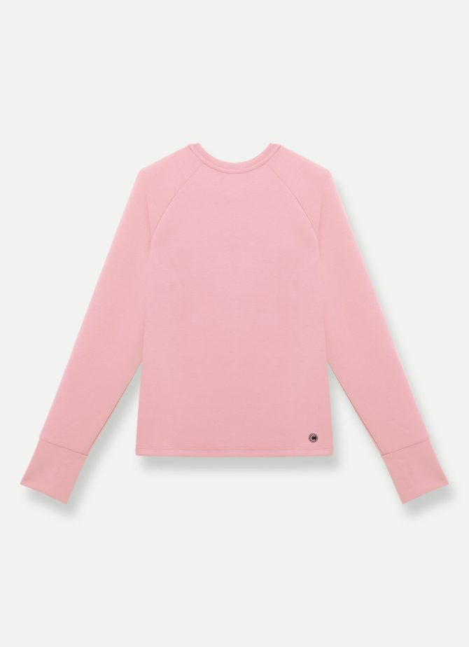Stretch sweatshirt with mesh inserts - Image 5