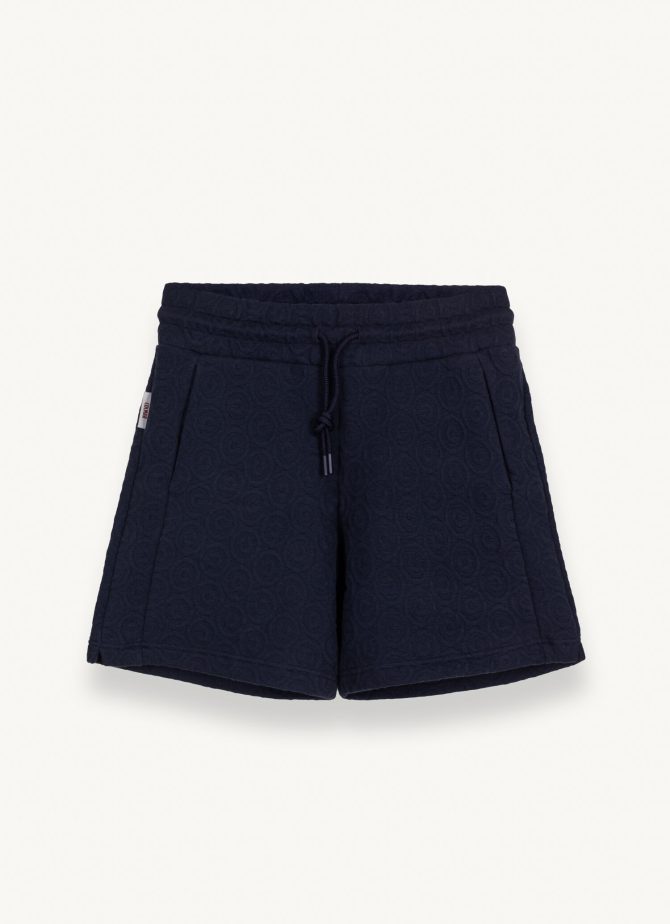 Quilted fabric Bermuda shorts - Image 4