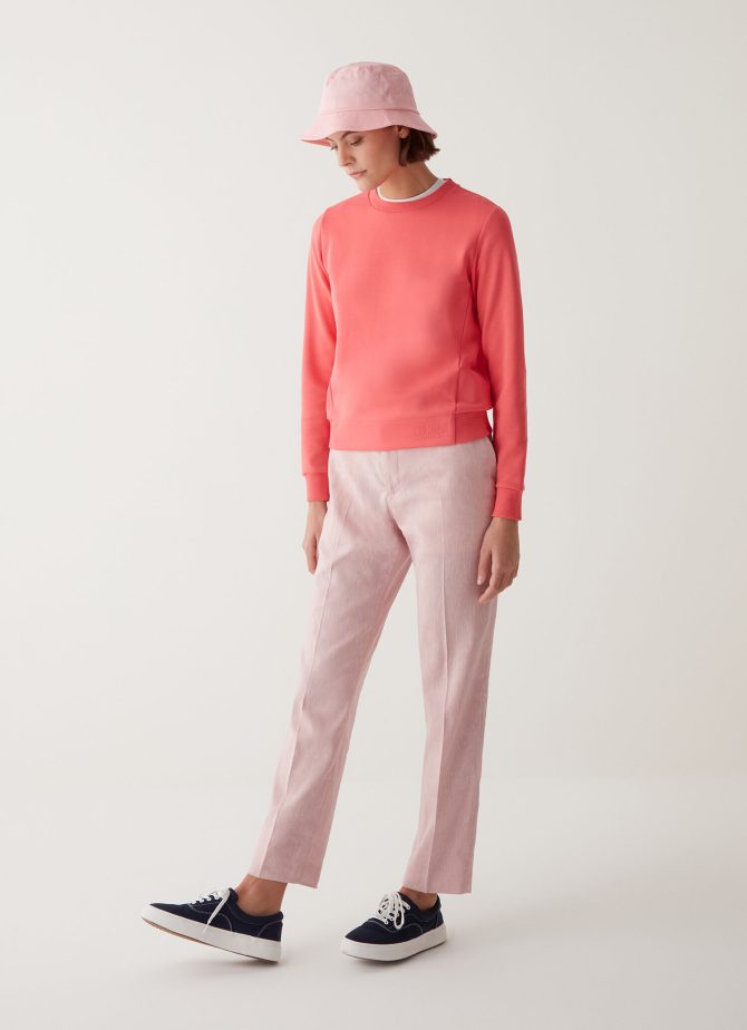 Round neck sweatshirt with 3D print - Image 3