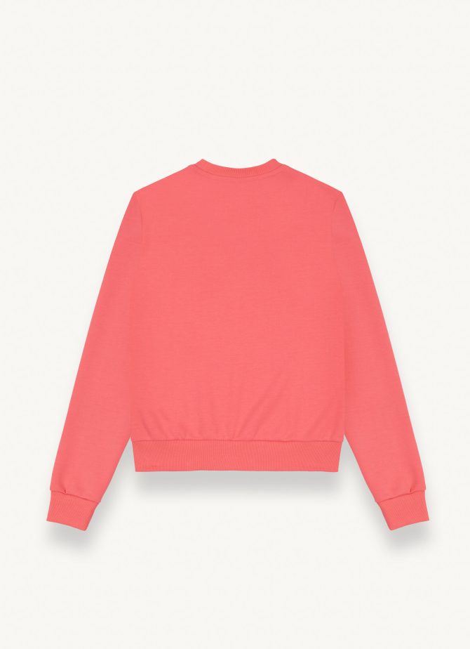 Round neck sweatshirt with 3D print - Image 5