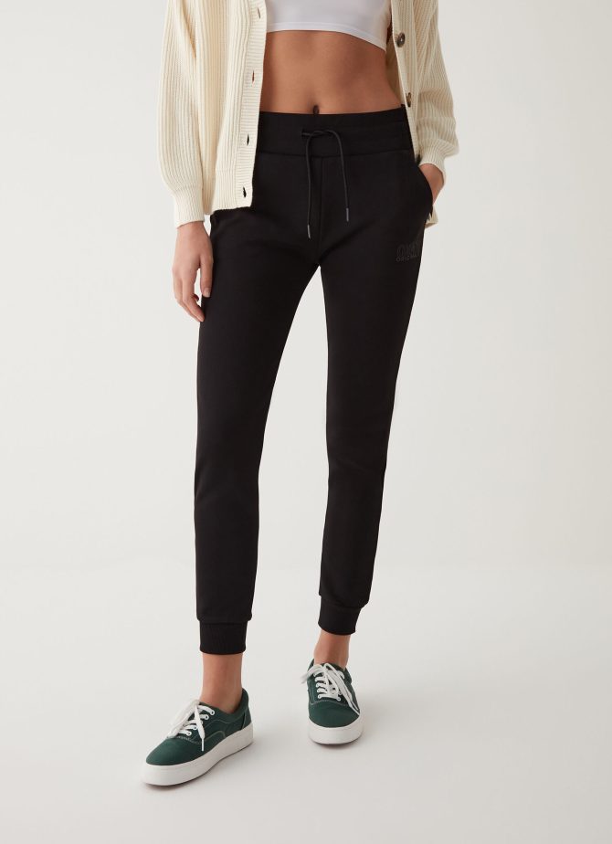 Jogger trousers with drawstring at the waist - Image 2