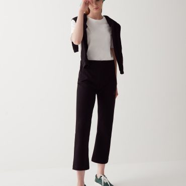 Capri high-rise trousers