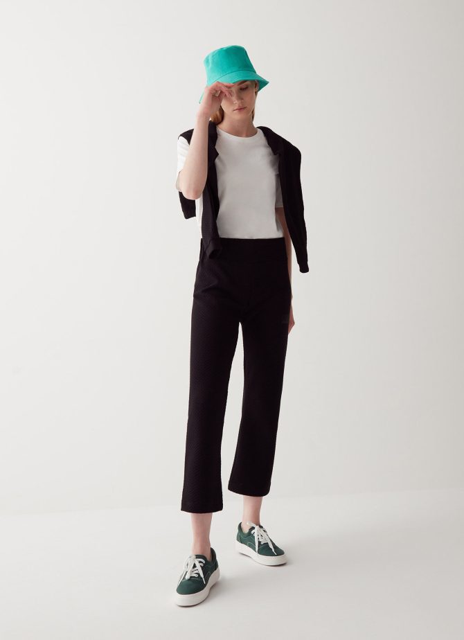 Capri high-rise trousers