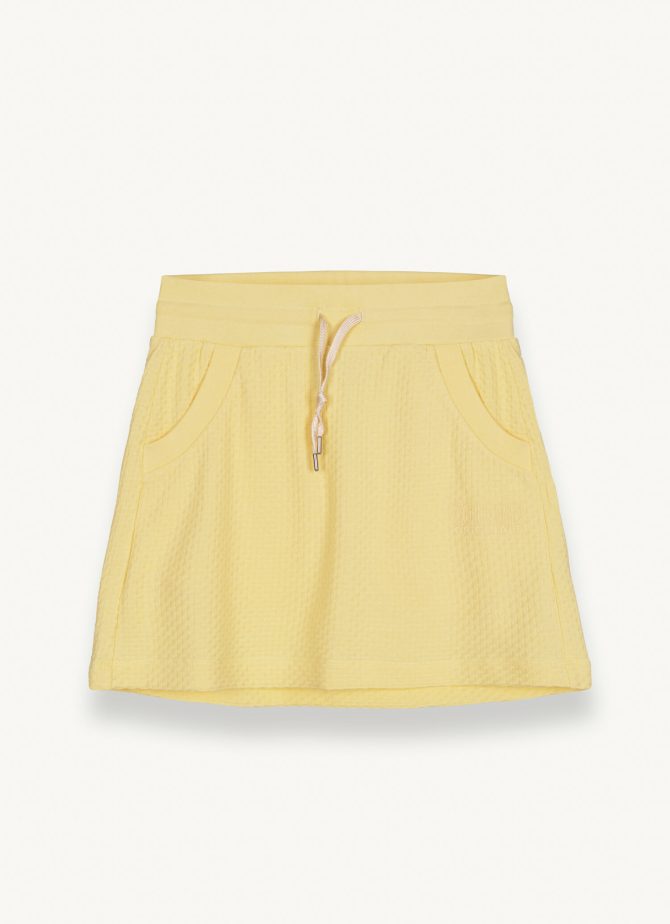 Jacquard rib knit skirt - Image 4