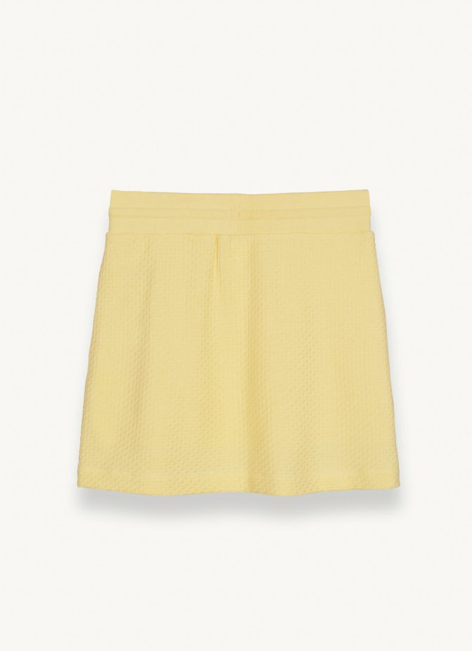 Jacquard rib knit skirt - Image 5