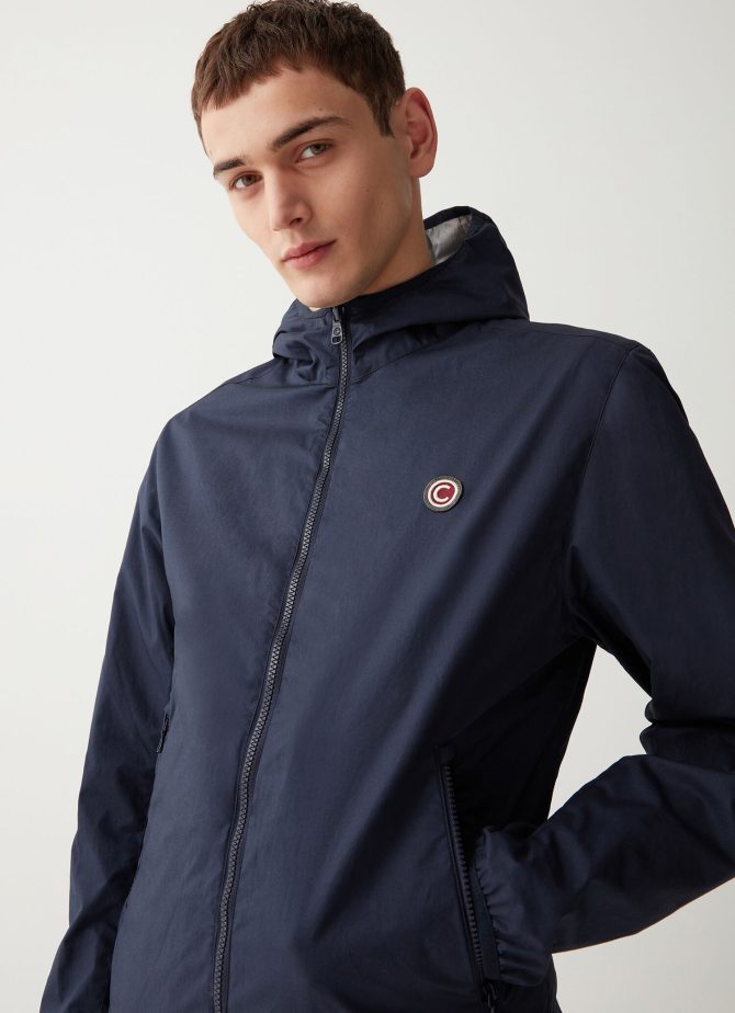 Reversible cotton twill jacket