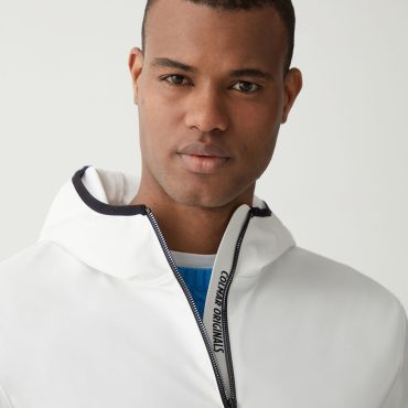 Softshell hooded jacket