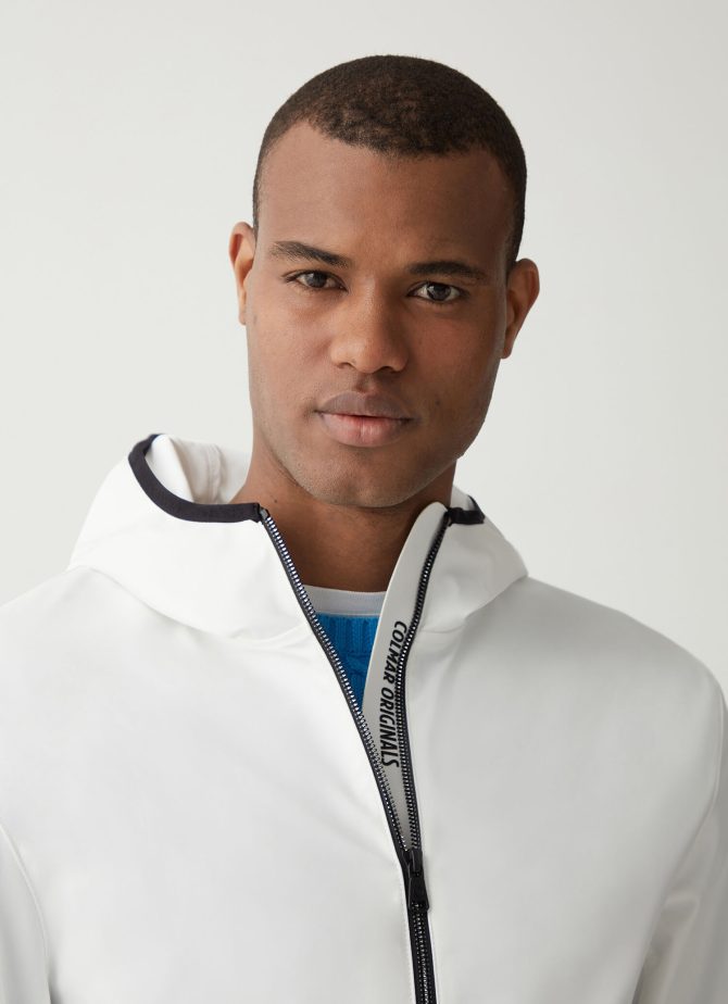 Softshell hooded jacket