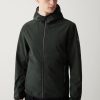 Softshell hooded jacket