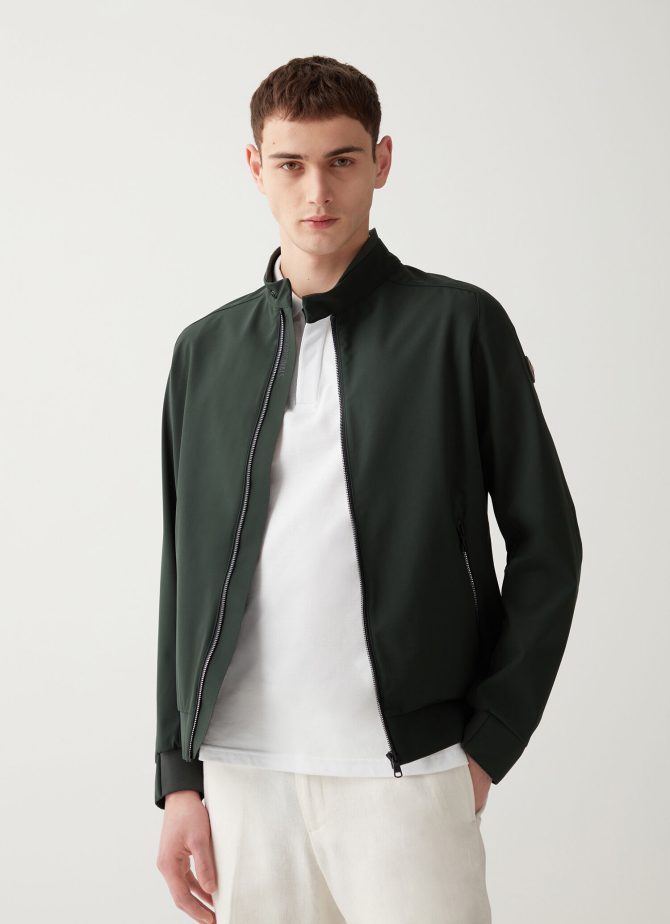 Softshell biker jacket