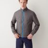 Reversible bomber jacket in cotton twill - Image 3