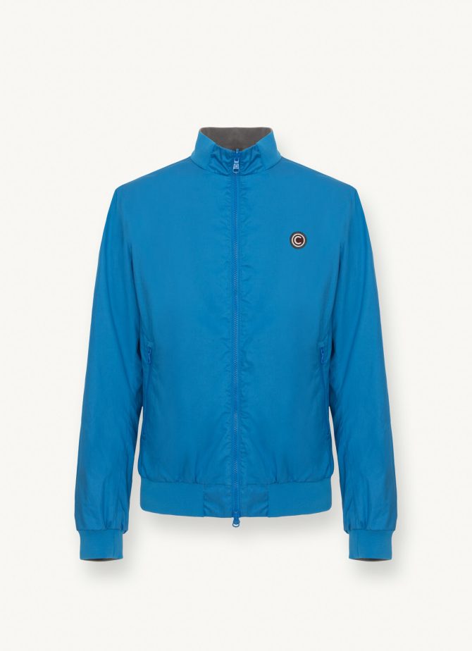 Reversible bomber jacket in cotton twill - Image 4