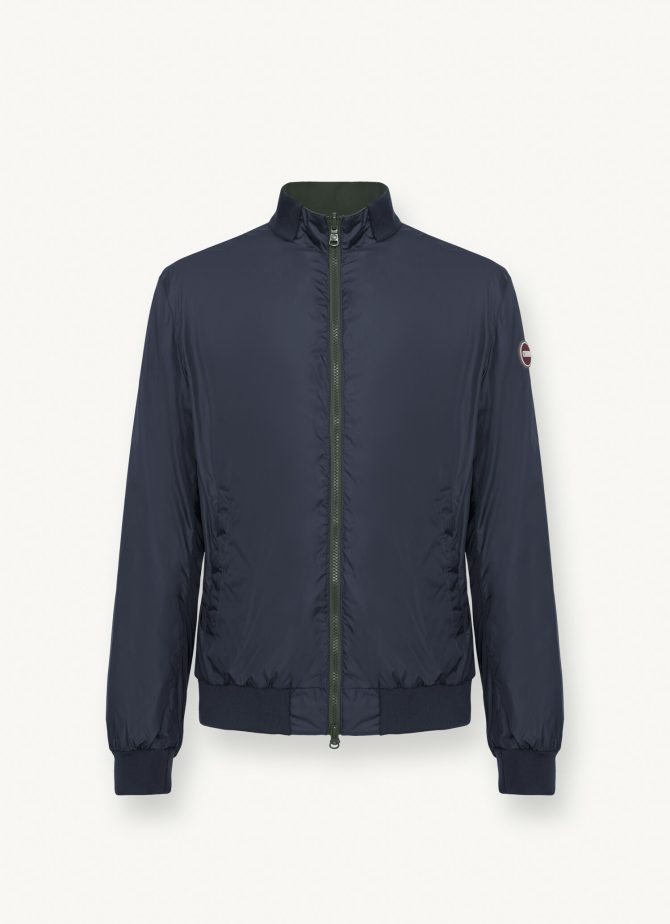 Reversible bomber jacket in cotton twill - Image 6
