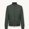 Reversible bomber jacket in cotton twill - Image 4