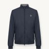 Reversible bomber jacket in cotton twill - Image 4