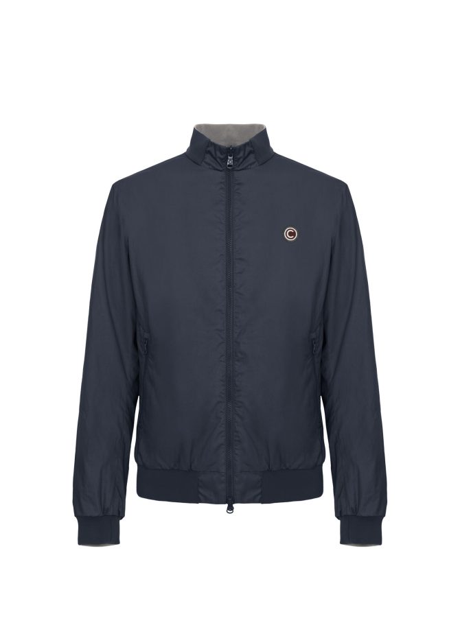 Reversible bomber jacket in cotton twill - Image 6