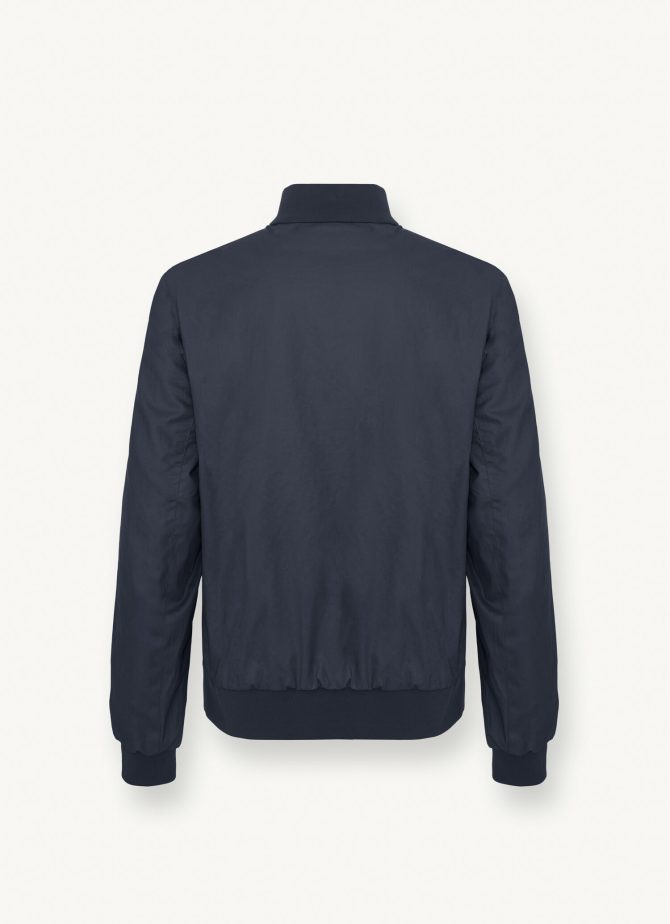 Reversible bomber jacket in cotton twill - Image 5