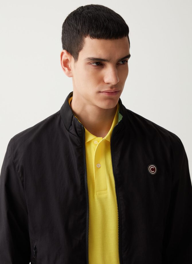 Reversible bomber jacket in cotton twill - Image 2