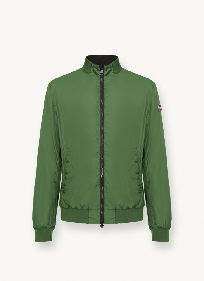 Reversible bomber jacket in cotton twill - Image 6