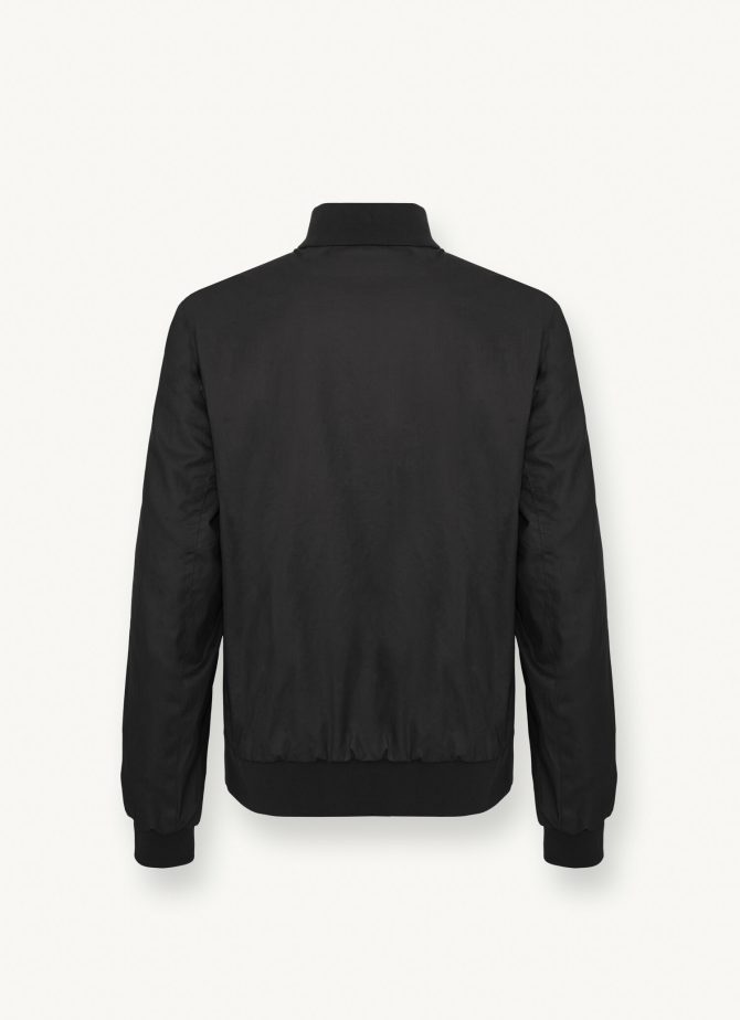 Reversible bomber jacket in cotton twill - Image 5