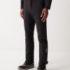 Softshell ski pants with gaiter