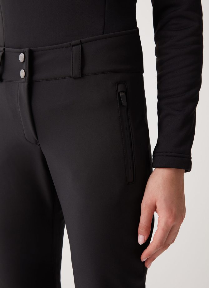 Softshell ski pants with zip at the hem - Image 2
