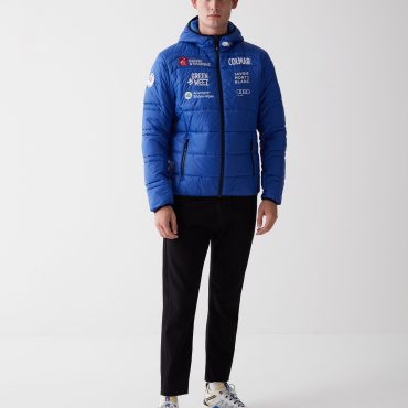 French national team quilted jacket