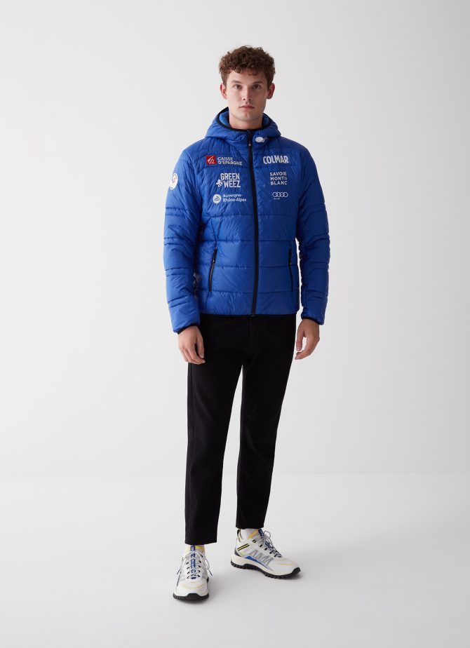 French national team quilted jacket