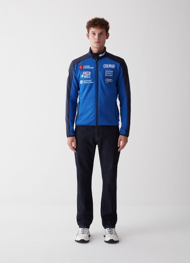 French national team full zip ski sweatshirt