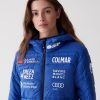 French national team quilted ripstop jacket