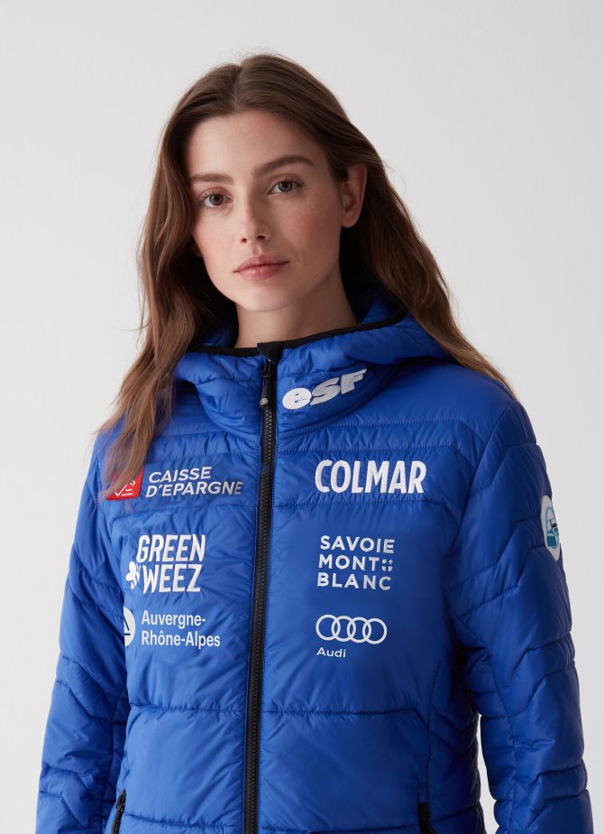 French national team quilted ripstop jacket