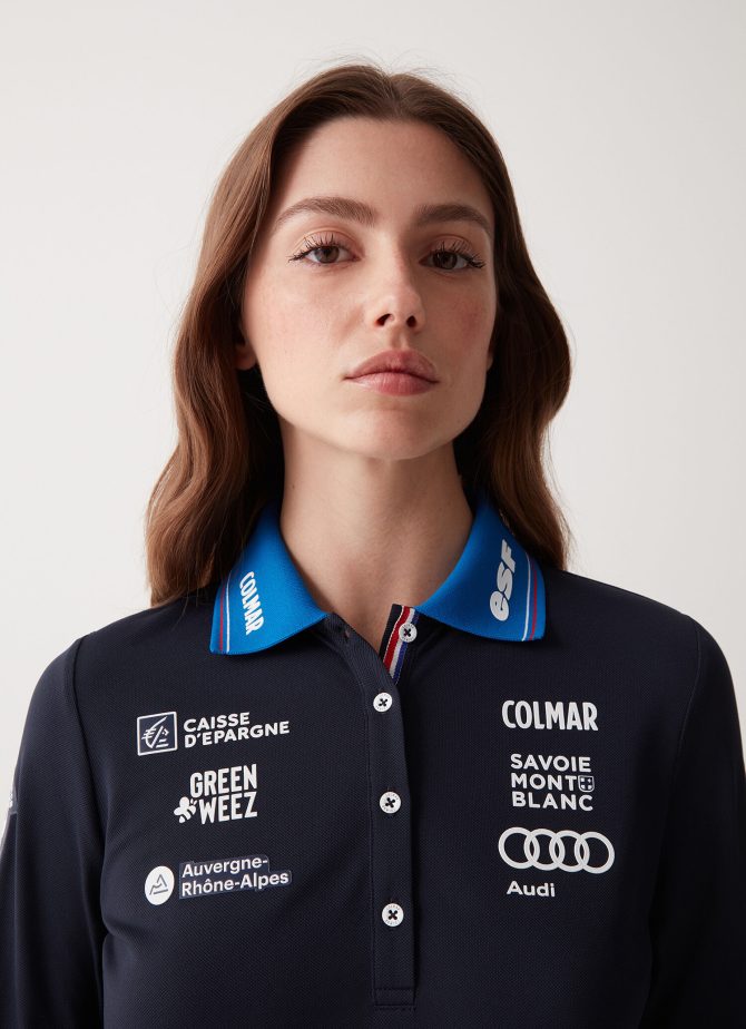 French National team stretch jersey polo shirt - Image 3