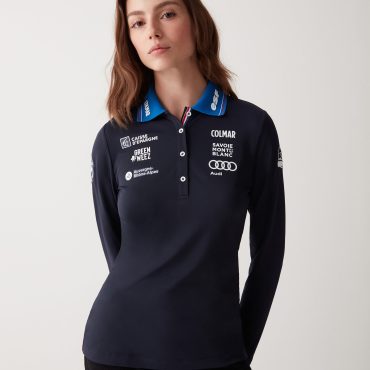 French National team stretch jersey polo shirt