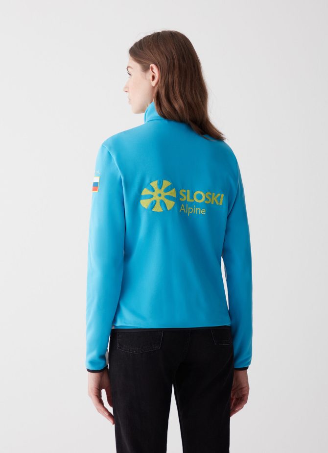 Slovenian national team full zip ski sweatshirt - Image 3