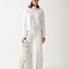 Softshell ski pants with zip at the hem