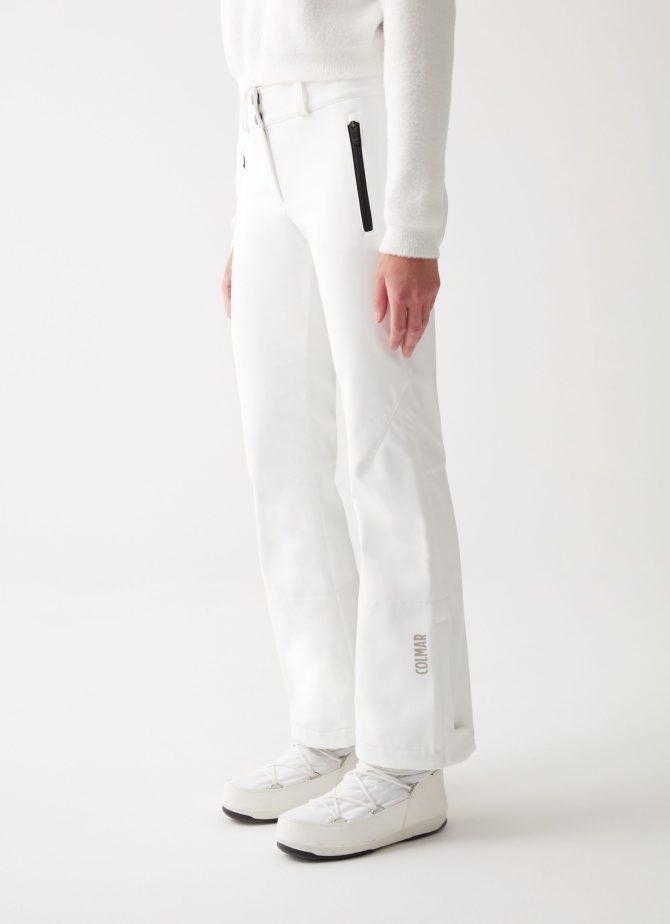 Softshell ski pants with zip at the hem - Image 2
