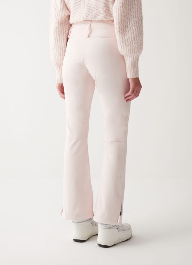 Softshell ski pants with zip at the hem - Image 2