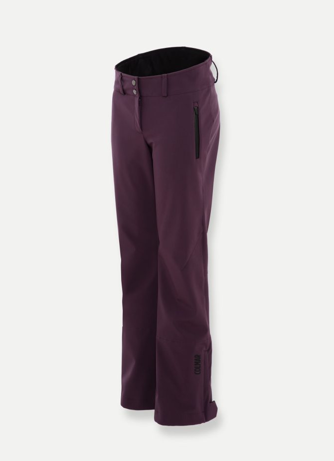 Softshell ski pants with zip at the hem - Image 4