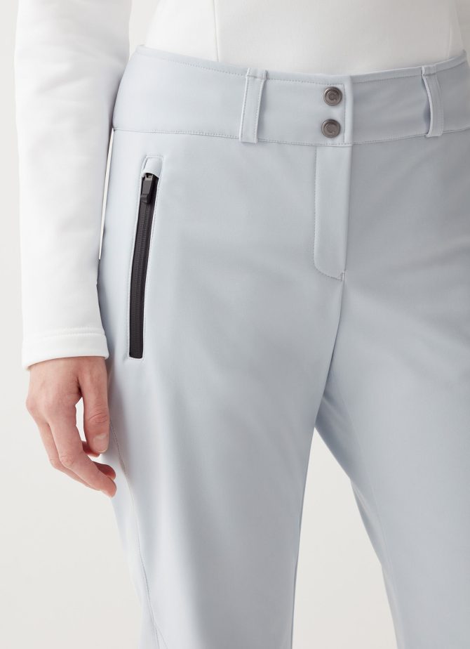 Softshell ski pants with zip at the hem - Image 3