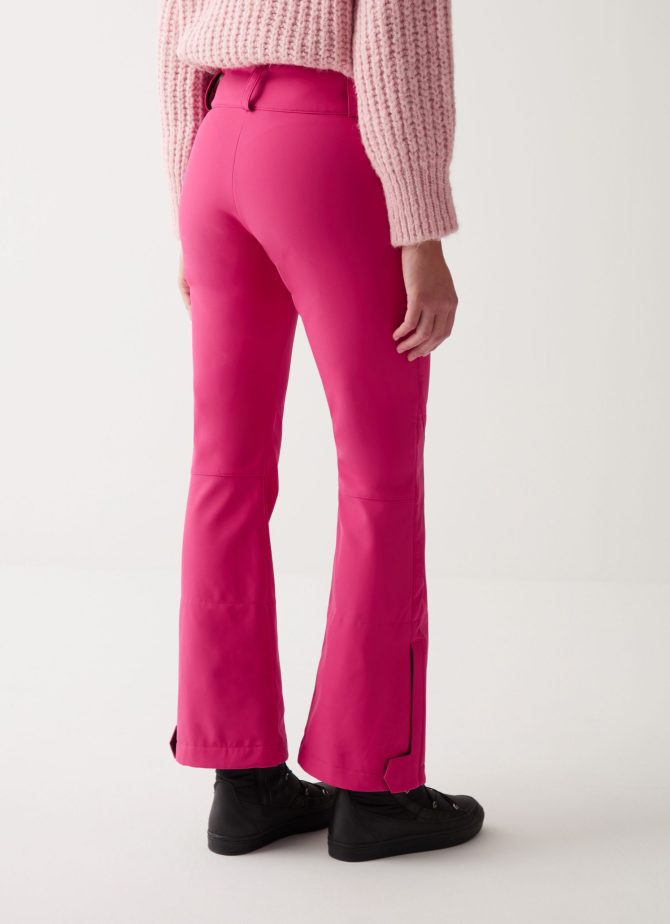 Softshell ski pants with zip at the hem - Image 2