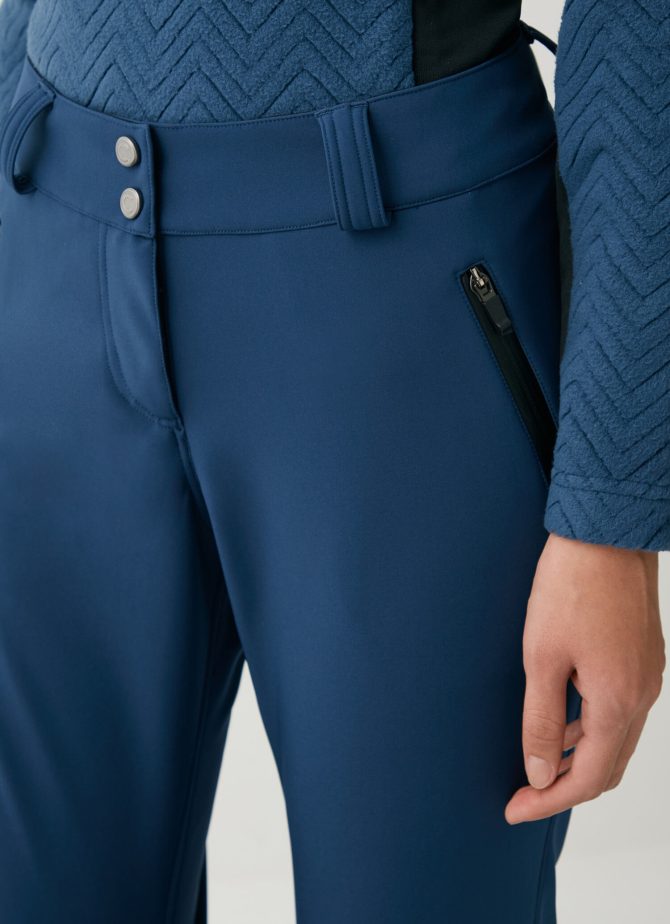 Softshell ski pants with internal gaiters - Image 3