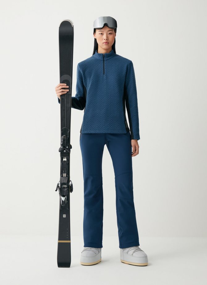 Softshell ski pants with internal gaiters - Image 2