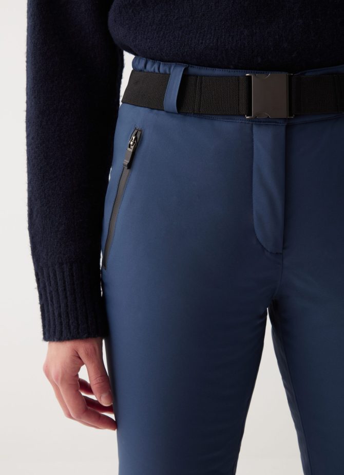 Padded ski pants with belt - Image 2