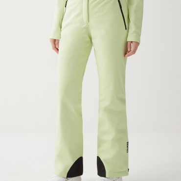 Padded ski pants with belt