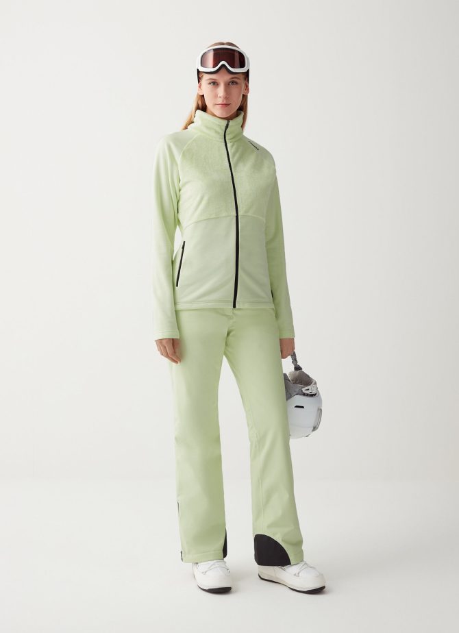 Padded ski pants with belt - Image 2