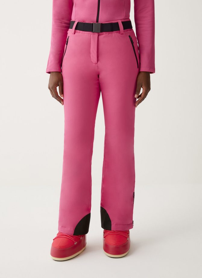 Padded ski pants with belt - Image 3